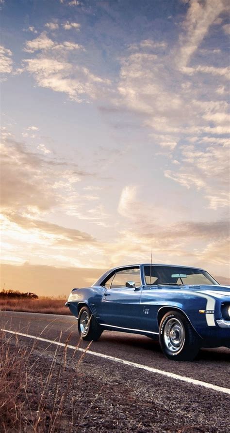 Blue Old Muscle Cars Wallpapers On Wallpaperdog