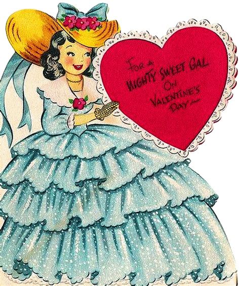 Vintage Coeurs Love Balades Comtoises Vintage Valentine Cards