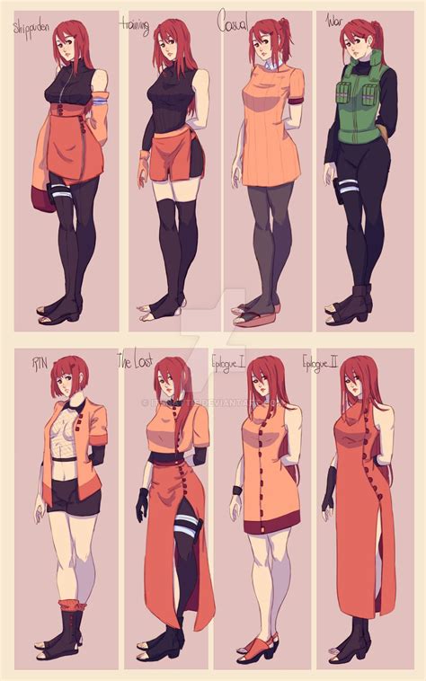 Nana Outfits By Itsnattie With Images Naruto Clothing Anime