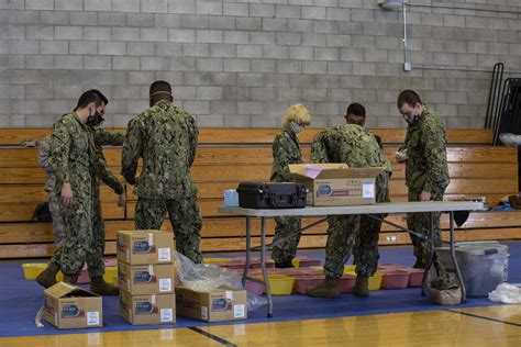 The 13th Marine Expeditionary Unit Hosted A Blood Drive To Support The