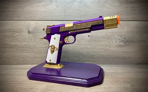 Joker Gun Replica Joker Cosplay Suicide Squad Weapon 3d Etsy