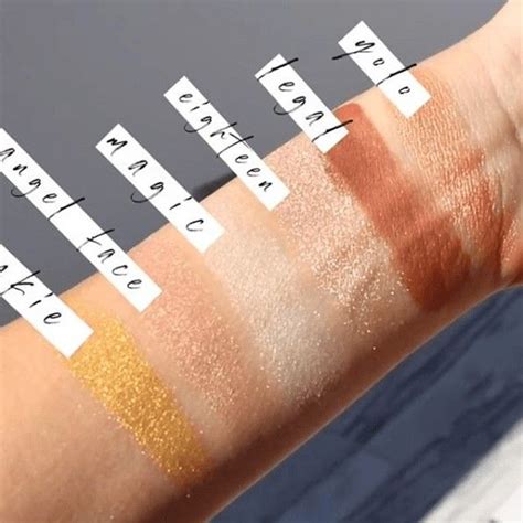 Sephora X Olivia Jade Bronze And Illuminate Palette Swatches Olivia