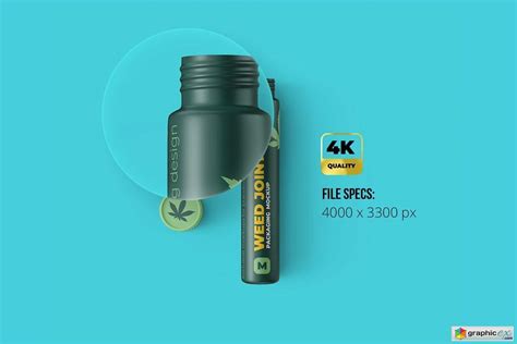 Download Weed Joint Pre-Roll Tubes 4 PSD » Free Download Vector Stock Image Photoshop Icon