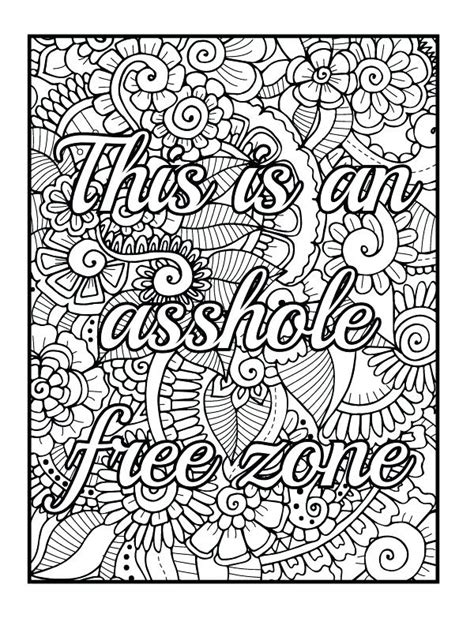 This swear word adult coloring book features: Swear Word Coloring Pages - Best Coloring Pages For Kids