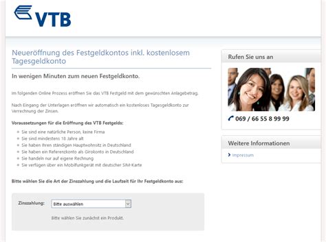 Sie gehört zur vtb bank (europe) se mit sitz in frankfurt am main. VTB Bank Festgeld: Aktueller Test & Erfahrungen 01/2021