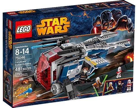 Lego star wars mystery minifigure & accessory blind bag 100% genuine set. LEGO Star Wars 2014 Coruscant Police Gunship Revealed ...