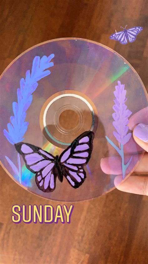 15 Aesthetic Cd Painting Ideas Caca Doresde