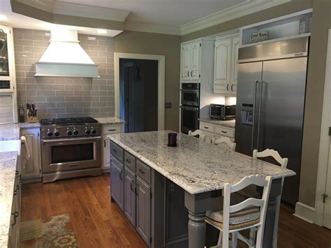 Use a pencil, level and tape measure to mark the dimensions you want for the new backsplash. Smoke Glass 4"x12" Kitchen Backsplash | Kitchen remodel ...