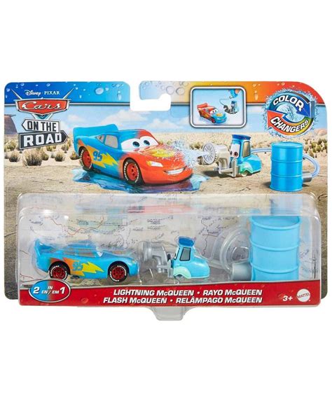 Disney Pixar Cars On The Road Lightning Mcqueen Diecast Car With