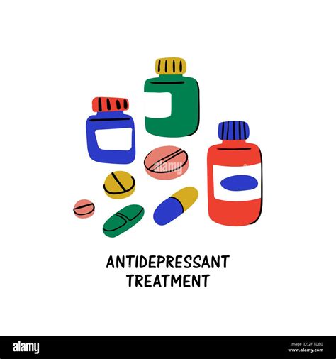 psicología tratamiento antidepresivo medicamentos en tarros y pastillas cura médica contra el