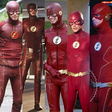 The Flash Suit Evolution Flashtv