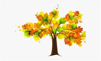 Leaves Autumn Fall Tree Clipart Early Clip