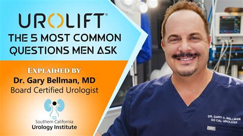 UroLift The Most Common Questions Men Ask YouTube