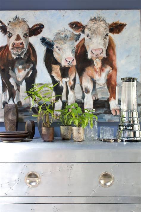 Plush rocking horse kids dishes cute cows animals of the world tigger to my daughter kids room cute animals horses. HGTV Urban Oasis 2015 Cow Art | HGTV