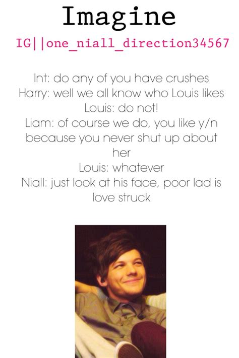Pin By Micaela On One Direction Imagines Louis Tomlinson Imagines