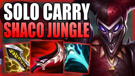 This Is How Shaco Jungle Can Easily Solo Carry Games Best Buildrunes S Guide League Of