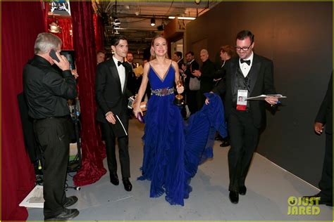 Brie Larson Kisses Boyfriend Alex Greenwald Backstage At Oscars 2016