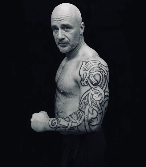 Seans Nordic Dragon Sacred Knot Tattoo