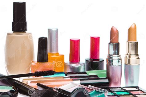 Set Of Cosmetic Products Stock Photo Image Of Nail Female 23402842