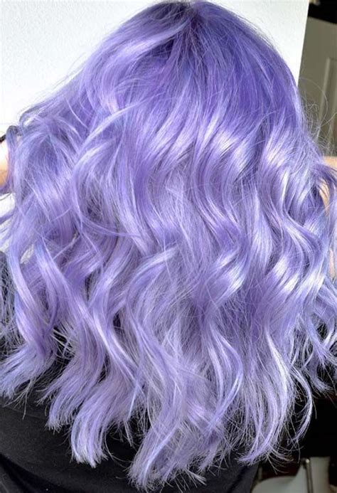 59 Lovely Lavender Hair Color Shades And Dye Tips Light Purple Hair