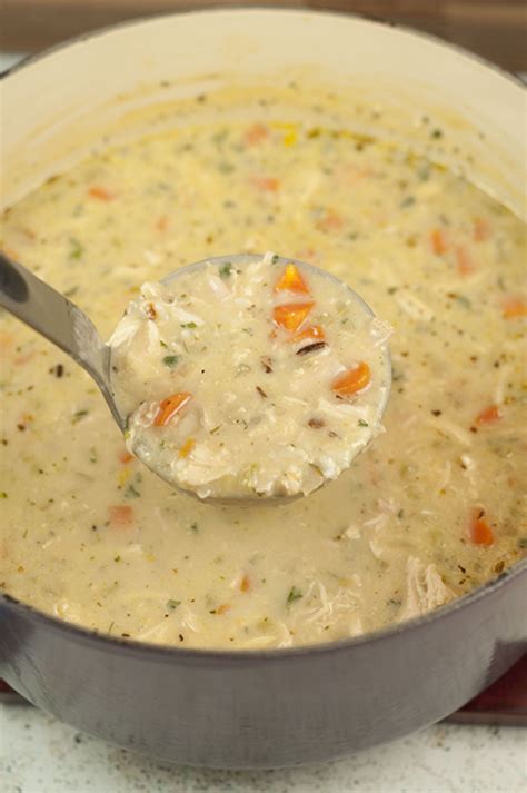 Set the timer, tend to other household items and before you know. Copycat Panera Chicken & Wild Rice Soup | Wishes and ...