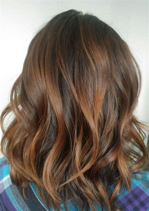 Chocolate And Butterscotch Balayage Hair Styles Caramel Ombre Hair