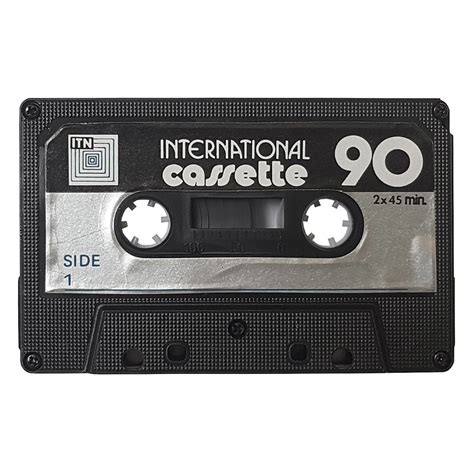 ITN International C90 ferric blank audio cassette tapes - Retro Style Media