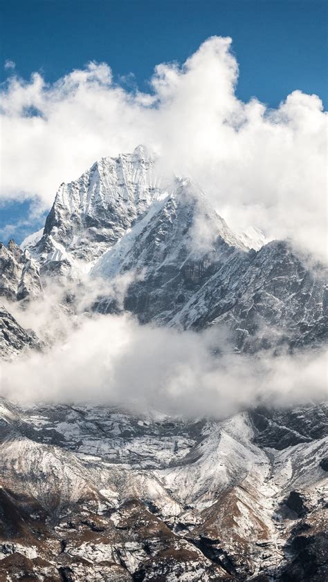 Mount Everest Himalayan Mountains Backiee