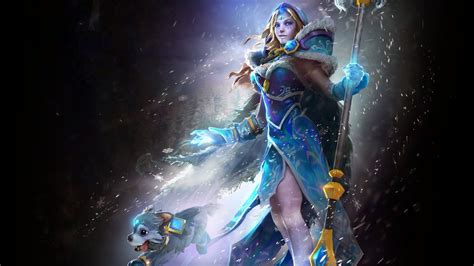 She can create frost to slow opponents and low their attacks. Crystal Maiden Arcana - Frost Avalanche | Dota 2 Mods