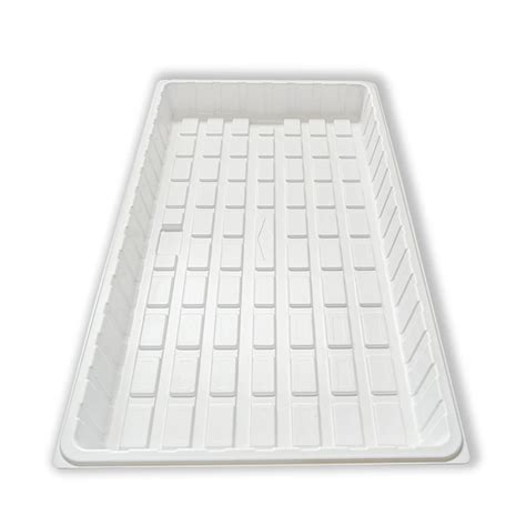 3x6 4x8 White Trays Ebbandflow Hydroponics Plastic Grow Trays For