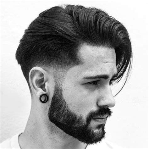 Haircut for girls long hair_ how to cut long layered haircut tutorial. Low Taper Fade with Long Comb Over and Beard | Taper fade ...