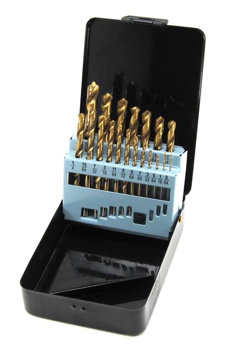 H202 and edta, some of one, a slug of the other, and moderate heat. Elitexion HSS Titanium Coated Twist Drill Bit Tool Set - 19 Pieces | Elitexion