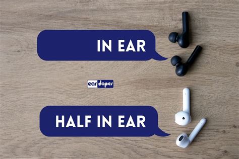 In Ear Of Half In Ear Oordopjes Wat Is Het Verschil Eardopes