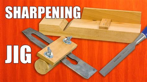 DIY Sharpening Jig For Chisels Plane Blades Wood Carving Tools Chisel Sharpening Jig
