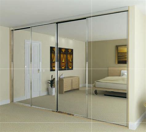 White Sliding Mirror Wardrobe Door Kit Sliding Mirror Wardrobe Doors