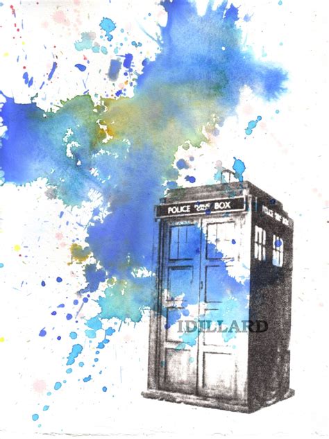 Doctor Who Poster Print Tardis Art Print Great Doctor Who T