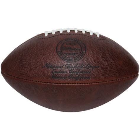Wilson Nfl Shield Duke Throwback Authentic Game Ball