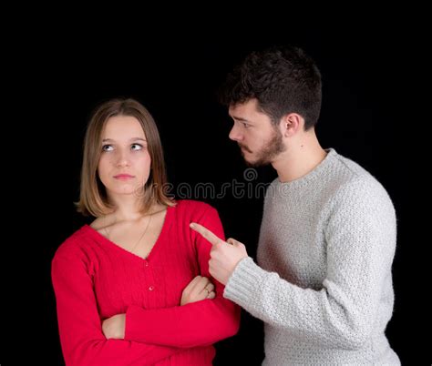 Young Couple Arguing Stock Photo Image Of Quarreling 64782930