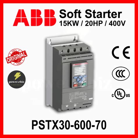 Abb Softstarter Pstx30 600 70 15kw 20hp 400v Soft Starter