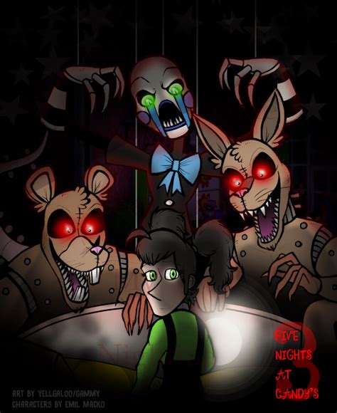 Five Nights At Candy's 3 - A Picture based on Five Nights at Candy's 3 :-)! : fivenightsatfreddys