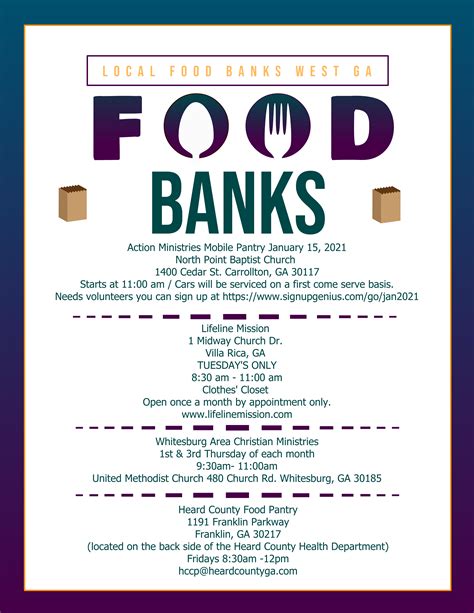 West Ga Food Banks Housing Authority Of The City Of Carrollton