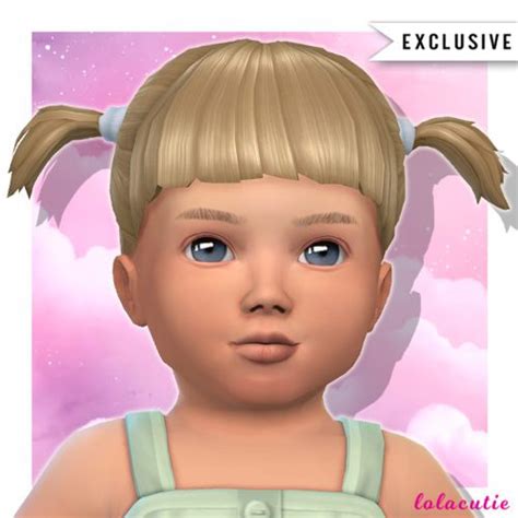 Lolacutie Cutie Pie Infant Skin Overlay Sims Galaxy