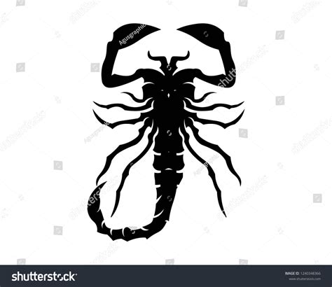 Scorpion Logo Template Vetor Illustration เวกเตอรสตอก ปลอดคาลขสทธ