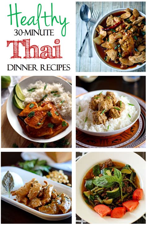 4.8 out of 5 star rating. Healthy 30-Minute Thai Dinner Recipes - The Wanderlust Kitchen