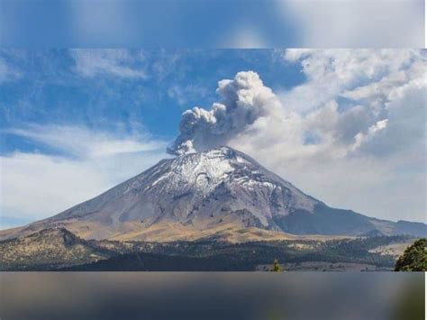 Los Volcanes Activos De México Noticias24siete