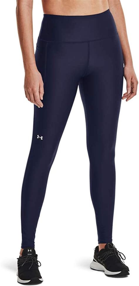 under armour women s heatgear high waisted pocketed leggings ankle uk clothing