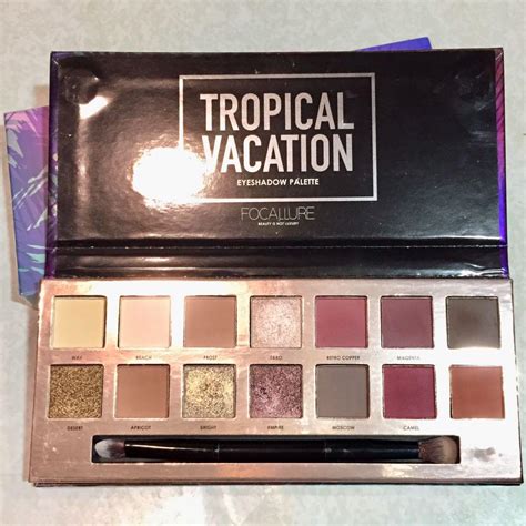 Focallure Tropical Vacation Palette Beauty Personal Care Face