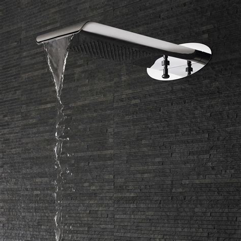 Nuie Fixed Rainwaterfall Shower Head With Diverter Head87 At