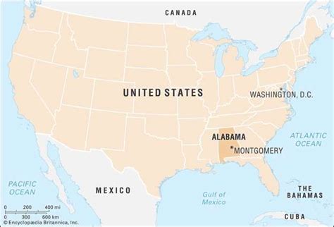 alabama flag facts maps capital cities attractions