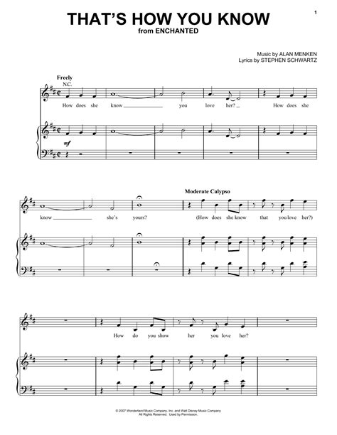 Portuguese translation of that's how you know by kid ink. That's How You Know | Sheet Music Direct